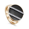 Кольцо золото с бриллиантами «Black Line Shine» Kabarovskу (арт.11-02053-1002)