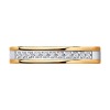Кольцо обручальное из золота с бриллиантами «Линия вечности» Соколов (арт.1110222)