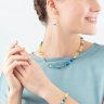 Серьги turquoise-yellow la_2838_20-0601