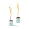 Серьги turquoise-yellow la_2838_20-0601