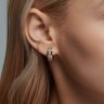 Серьги из золота с бриллиантами (Арт.1022204)