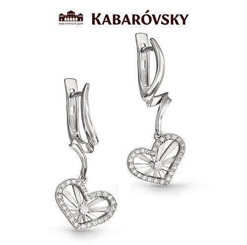 Серьги Кабаровский (Арт.12-093-7900)