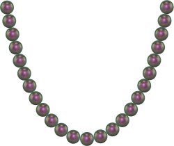 Ожерелье из серебра с жемчугом (Арт.90l-19)