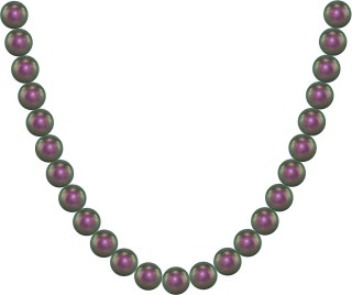 Ожерелье серебряное с жемчугом «Beautiful Twilight» Rivoli (арт.90L-19)