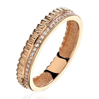Кольцо золотое с бриллиантами «Континенты Европа» Estet (арт.01К6114575Р-17)