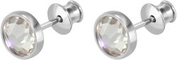 Серьги из серебра с кристаллом swarovski (Арт.bds-5-ss34-1-s)