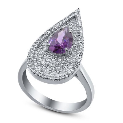 Кольцо серебряное с кубическим цирконием «Серебряные крылья» MySilversmith (арт.21qsrgg00610f-19-120_kubcirkonii)