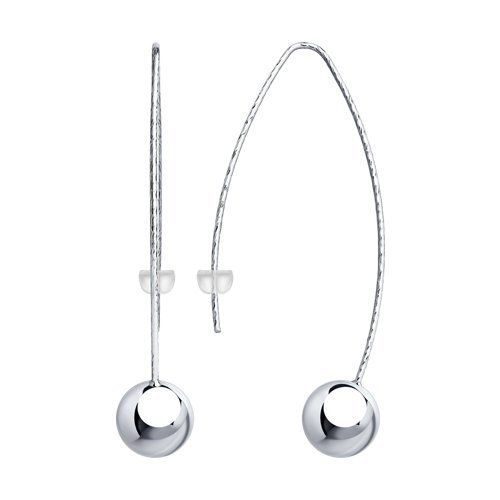 Серьги из серебра (Арт.94024858)