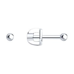 Серьги из серебра (Арт.94025778)