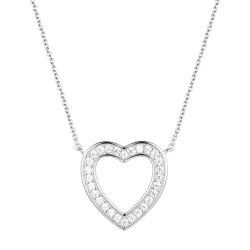 Ожерелье из серебра с фианитом (Арт.cz-n03373-x-w-x-x-w) Ожерелье из серебра с фианитом (Арт.cz-n03373-x-w-x-x-w)