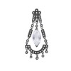 Кулон золото с бриллиантами и топазом «Вечерний Ар-деко» MyJewels (арт.GP2314)