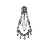 Кулон золото с бриллиантами и топазом «Вечерний Ар-деко» MyJewels (арт.GP2314)