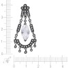 Кулон золото с бриллиантами и топазом «Вечерний Ар-деко» MyJewels (арт.GP2314)