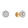 Серьги из золота с фианитами (Арт.51-122-02287-1)