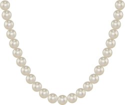 Ожерелье из серебра с жемчугом (Арт.90l-3)