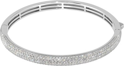 Браслет из серебра с куб. цирконием (Арт.aab-1-s)