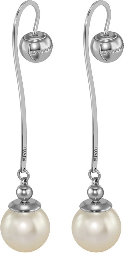 Серьги серебряные с жемчугом «Beautiful 3S» Rivoli (арт.AAS-10-12-3-S)