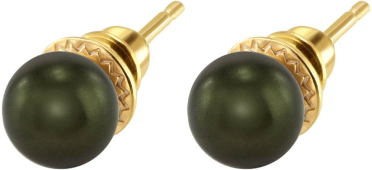 Серьги из серебра с жемчугом (Арт.aas-13-8-34-g)