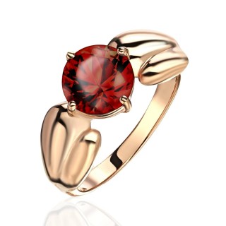 Кольцо с гранатом «New Colour Passion» золото 585 Estet (арт.01К3115370-3)