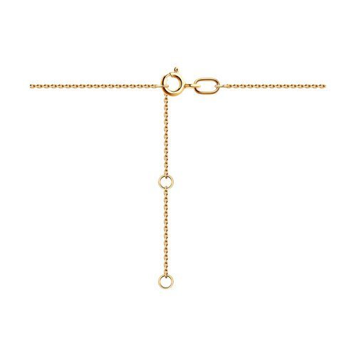 Колье золотое с празиолитом «Мягкое Сияние» Соколов (арт.5173)