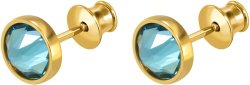 Серьги из серебра с кристаллом swarovski (Арт.bds-5-ss34-32-g)
