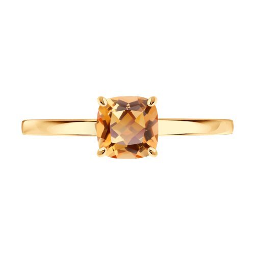 Кольцо SOKOLOV «Золотое сияние топаза» (арт. 717259) 