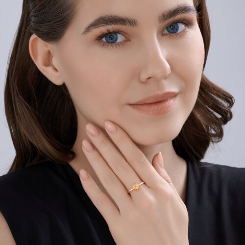 Кольцо SOKOLOV «Золотое сияние топаза» (арт. 717259) 