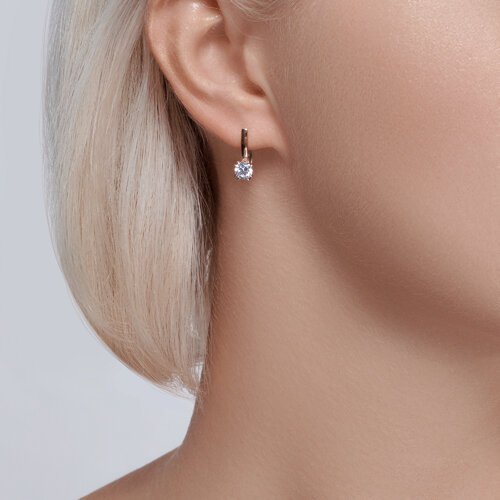 Серьги из золота с фианитами (Арт.0200172)