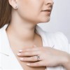 Серьги из серебра без вставки «Стрела звезды» SOKOLOV (арт.94023746)