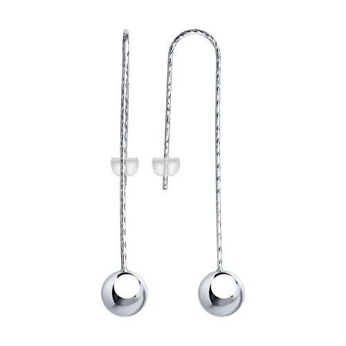 Серьги из серебра (Арт.94024859)