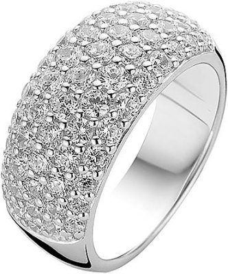 Кольцо из серебра с куб. цирконием (Арт.1546zi)