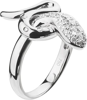 Кольцо с бриллиантами «Sensuality Wave» из белого золота Diamanti (арт.DB052GB2S)