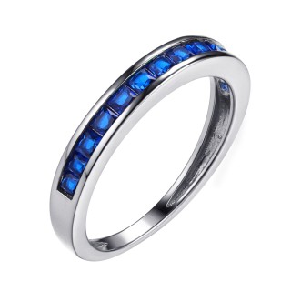 Кольцо серебряное со шпинелью «Spark Line» Fresh Jewelry (арт.SL-R1481-5-X-W-X-X-SB)