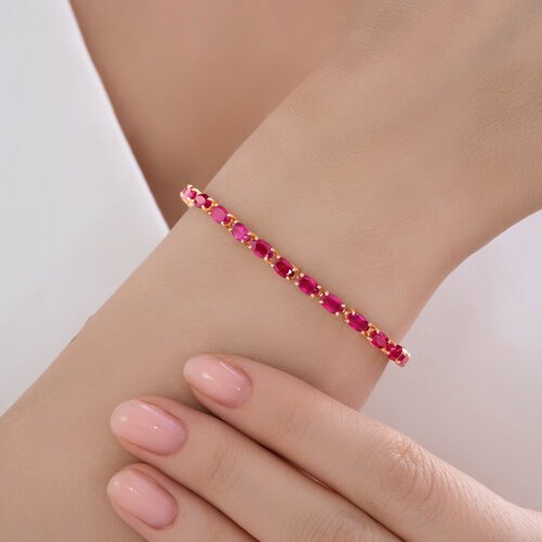 Браслет из золота с рубинами (Арт.4050046)