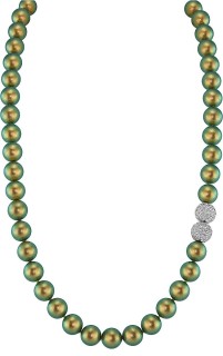 Ожерелье с жемчугом и куб. цирконием «Pearl Kiss» Rivoli (арт.32L-SK-26)