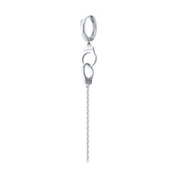 Серьга из серебра (Арт.94170332)