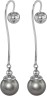 Серьги серебряные с жемчугом «Beautiful Elegance 31S» Rivoli (арт.AAS-10-12-31-S)