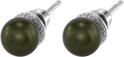 Серьги из серебра с жемчугом (Арт.aas-13-8-34-s)