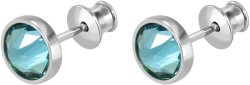 Серьги из серебра с кристаллом swarovski (Арт.bds-5-ss34-32-s)