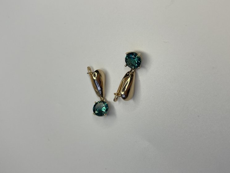 Серьги Эстет (Арт.01s2115370-4)