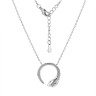 Ожерелье серебро с фианитами «Snake Smart» Fresh Jewelry (арт.CZ-N03541-X-W-NCE-X-W)
