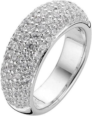 Кольцо из серебра с куб. цирконием (Арт.1779zi)