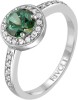 Кольцо серебряное с куб. цирконием «Love Story Emerald» Rivoli (арт.AFR-1-6-SWR-8-S)