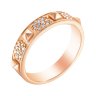 Кольцо из золота с бриллиантом (Арт.ayz5005_pinkdn_dn_pink)