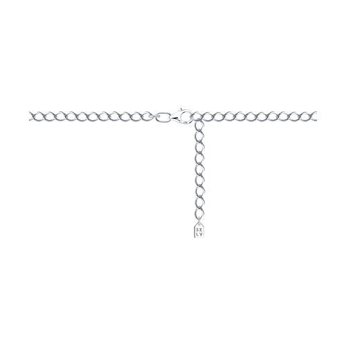 Колье из серебра (Арт.94070639)