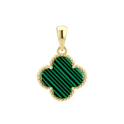 Кулон из серебра с малахитом (Арт.tc-p00206-x-l-mal-x-x)