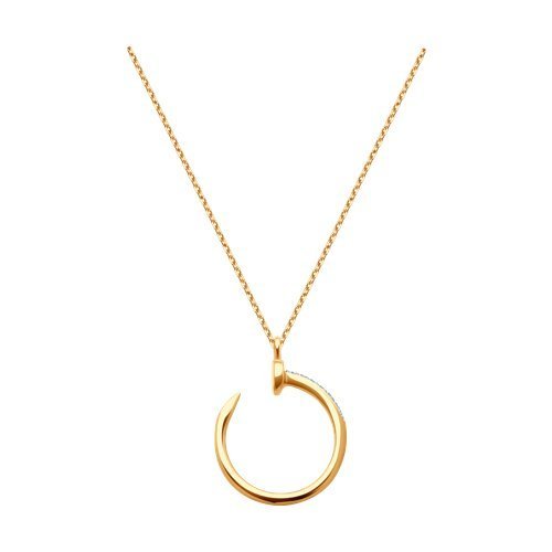 Колье из золота с фианитами (Арт.070606)