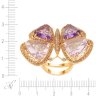 Кольцо из золота с аметистом и бриллиантом (Арт.r1269p10d-pa-am1_dn_am_pam_pink)