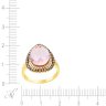 Кольцо из золота с аметистом и бриллиантом (Арт.r34264_dn_am_yg)