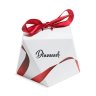 Брошь из серебра с гранатами и фианитами (Арт.94-340-00702-1)